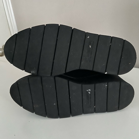 La Canadienne Gale Zip Up Black Platform Winter Ankle Boots 9.5 - Picture 6 of 9